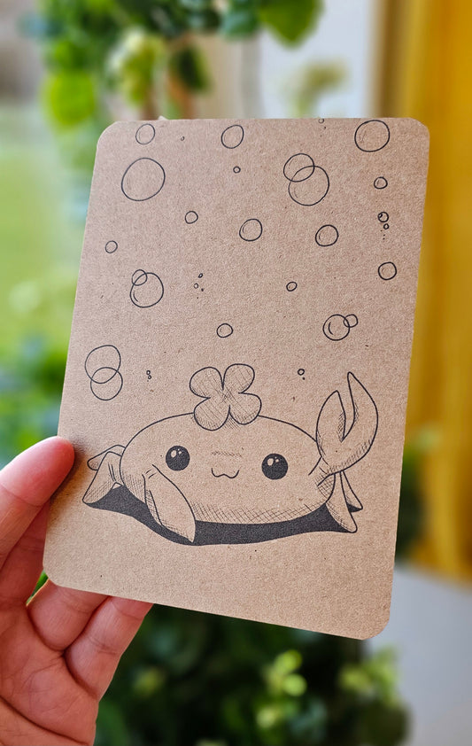 Card - Namu the blue crab